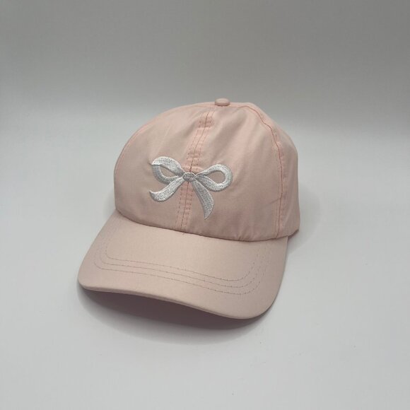 Girls' Summer Baseball Cap with Ponytail Hole - Picture 3 of 8